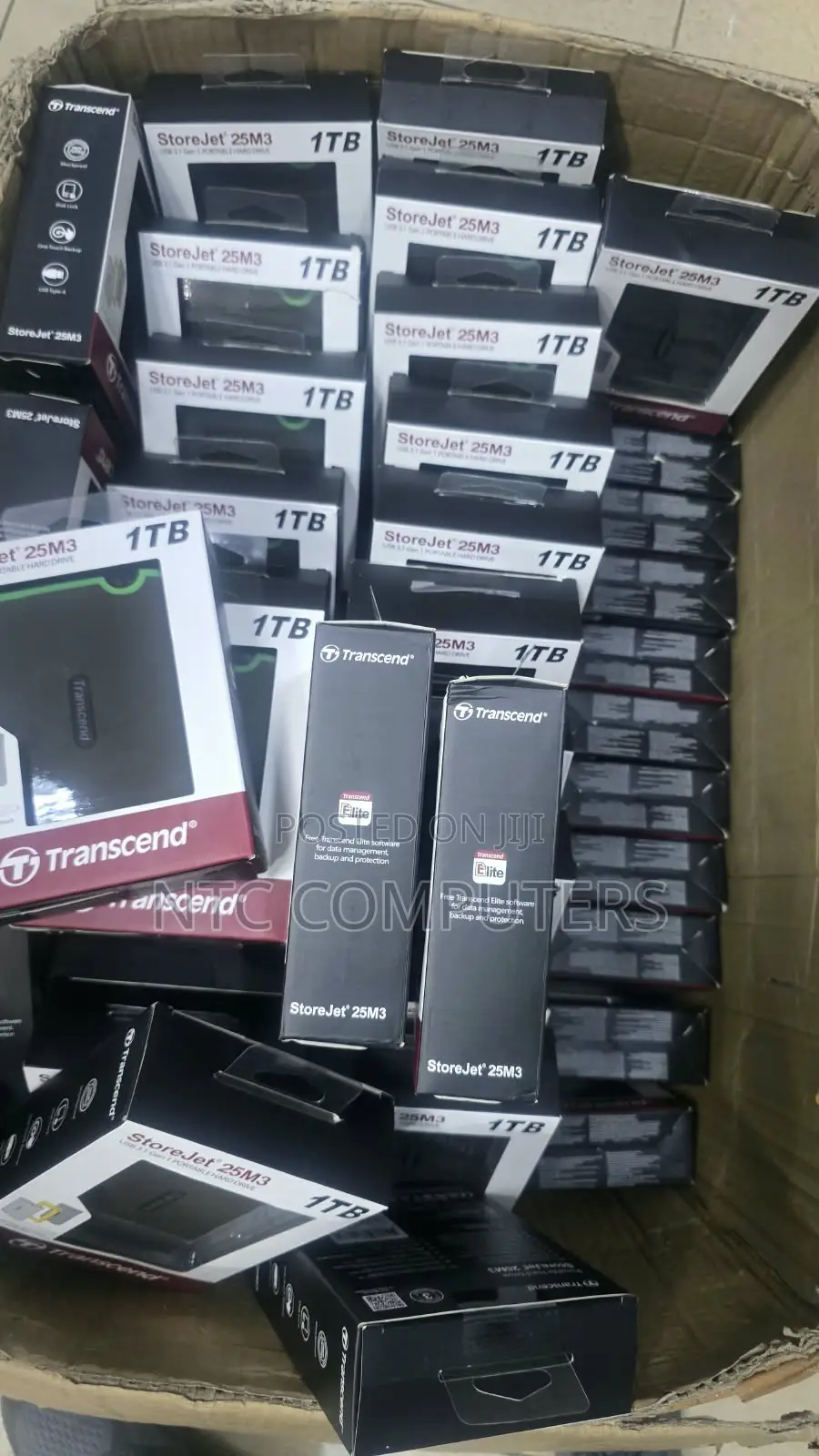 Transcend 1tb Storejet External Hard Drive