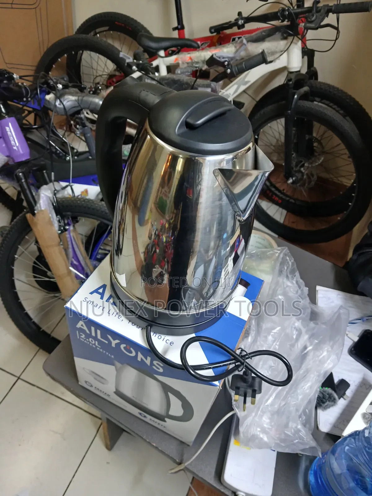 Ailyons Electric Kettle Stainless 2.0L