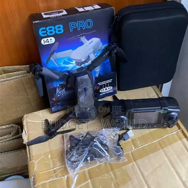 Professional-Grade Angles E88 Pro Drone With 4K HD Dual Camera