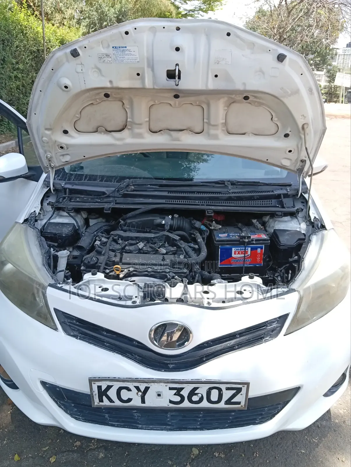 Toyota Vitz 2013 White