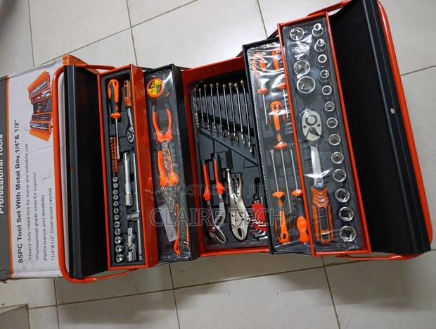 85pcs Foldable Mechanical Toolbox - main view