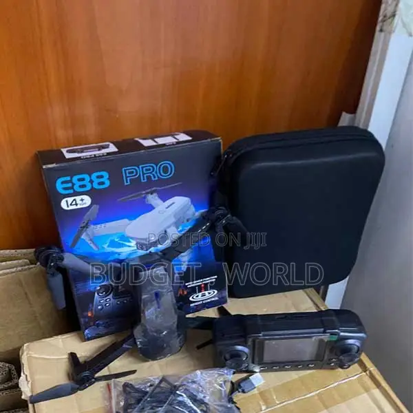 Real-Time E88 Drone HD Dual Camera, Screen Control Foldable RC
