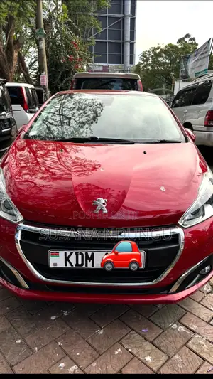 Peugeot 208 2016 Red