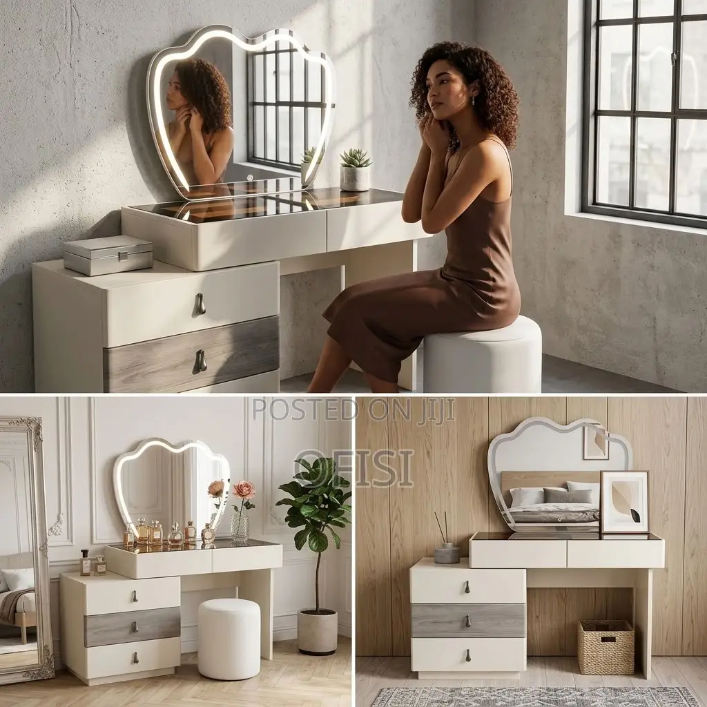 Dressing Tables| Modern Vanity Dressing With LED Lights
