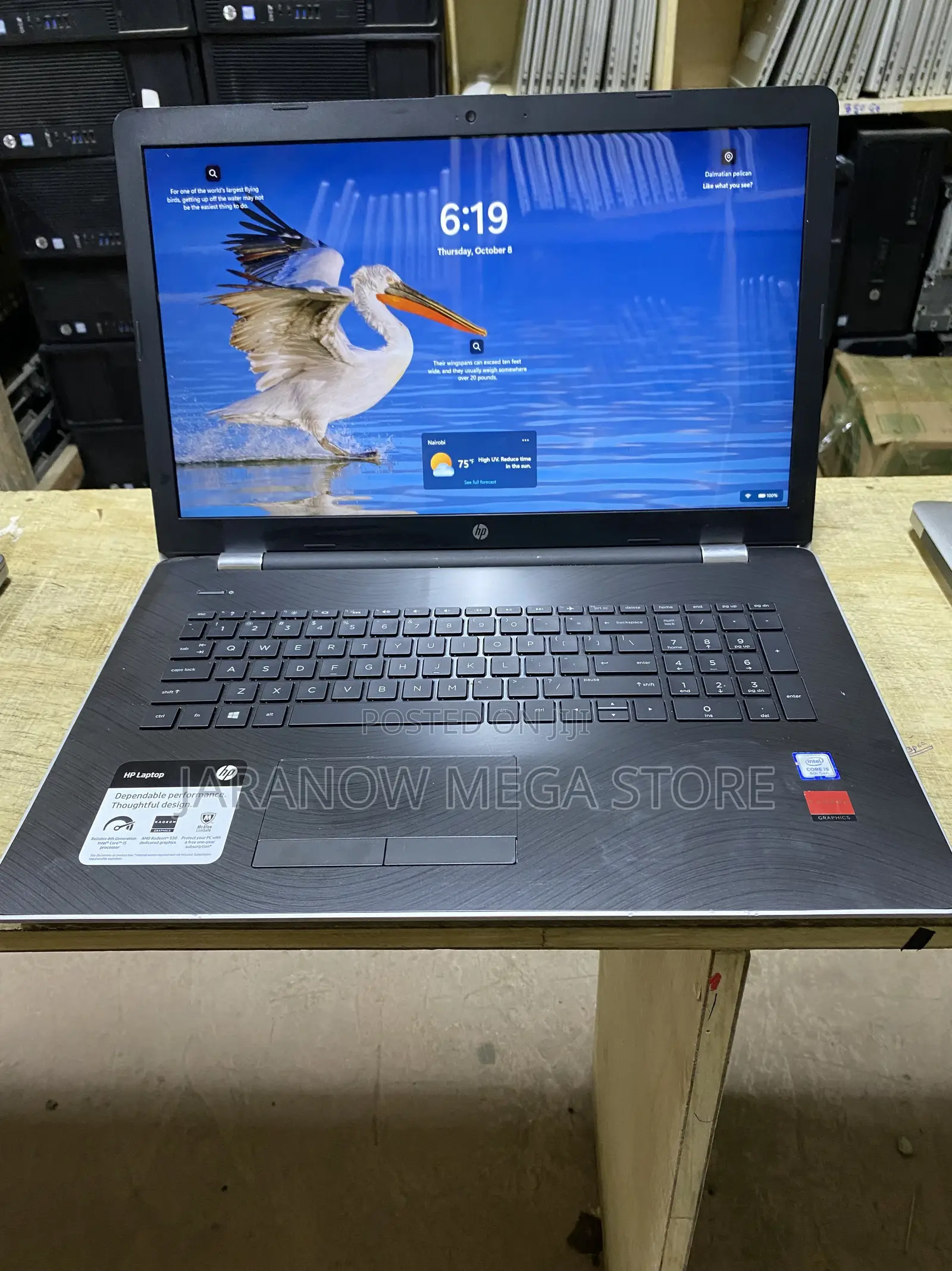 Laptop HP 8GB Intel Core i5 SSD 256GB