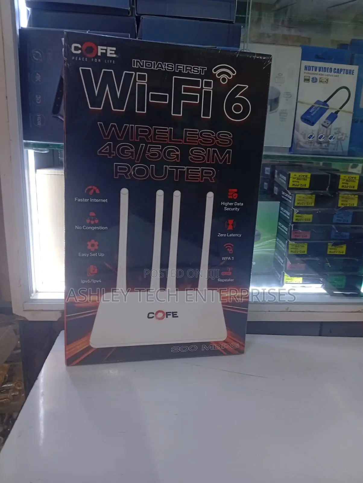 Cofe 4G SIM Router – Stable & Convenient Internet