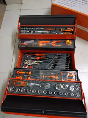 85Pcs Professional Mechanical Tool Set With Foldable Case