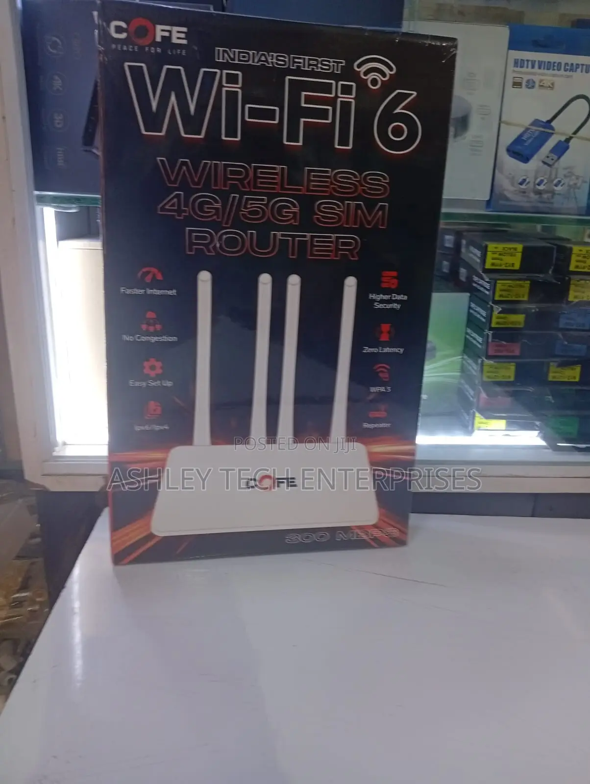 Cofe High Performance 4G LTE Router – Fast Connectivity