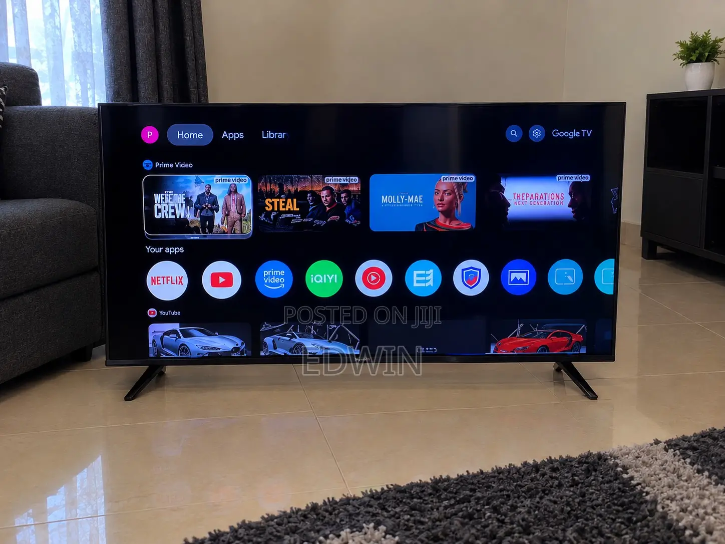 Skyworth 55inches 4kqled TV