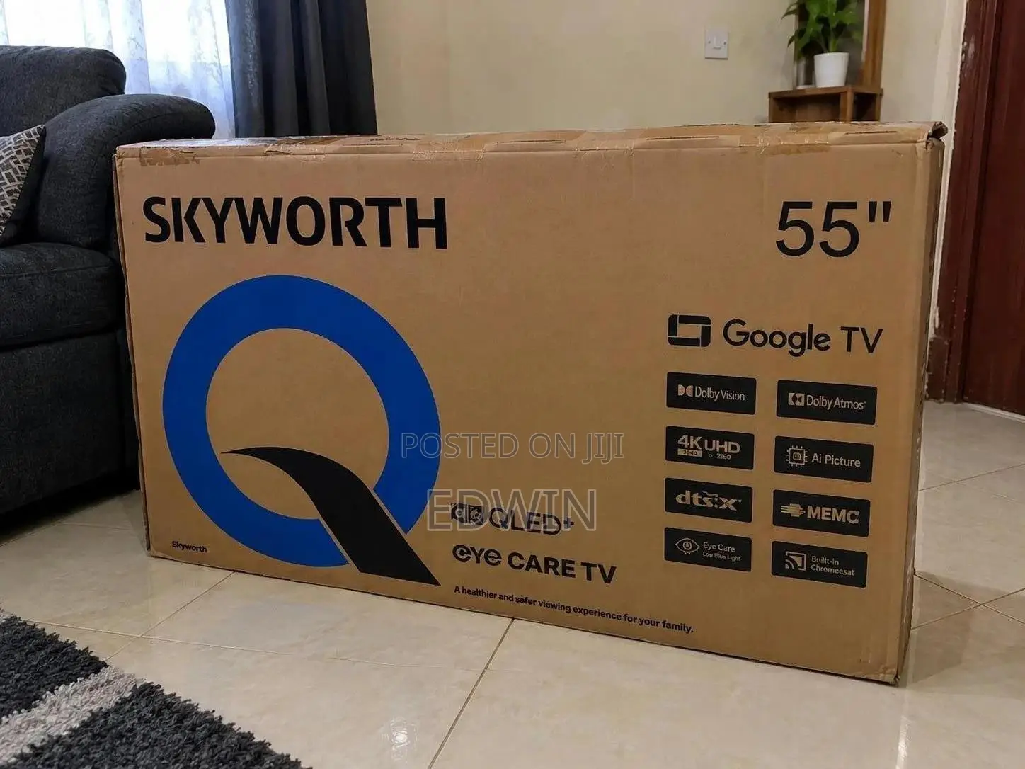 Skyworth 55inches 4kqled TV