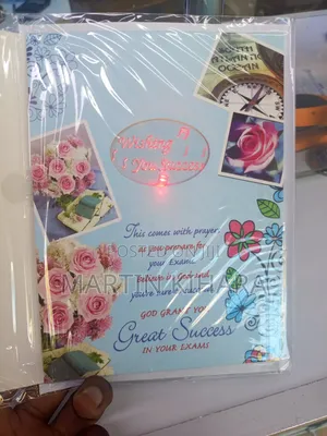 A5 Success Cards With Melody