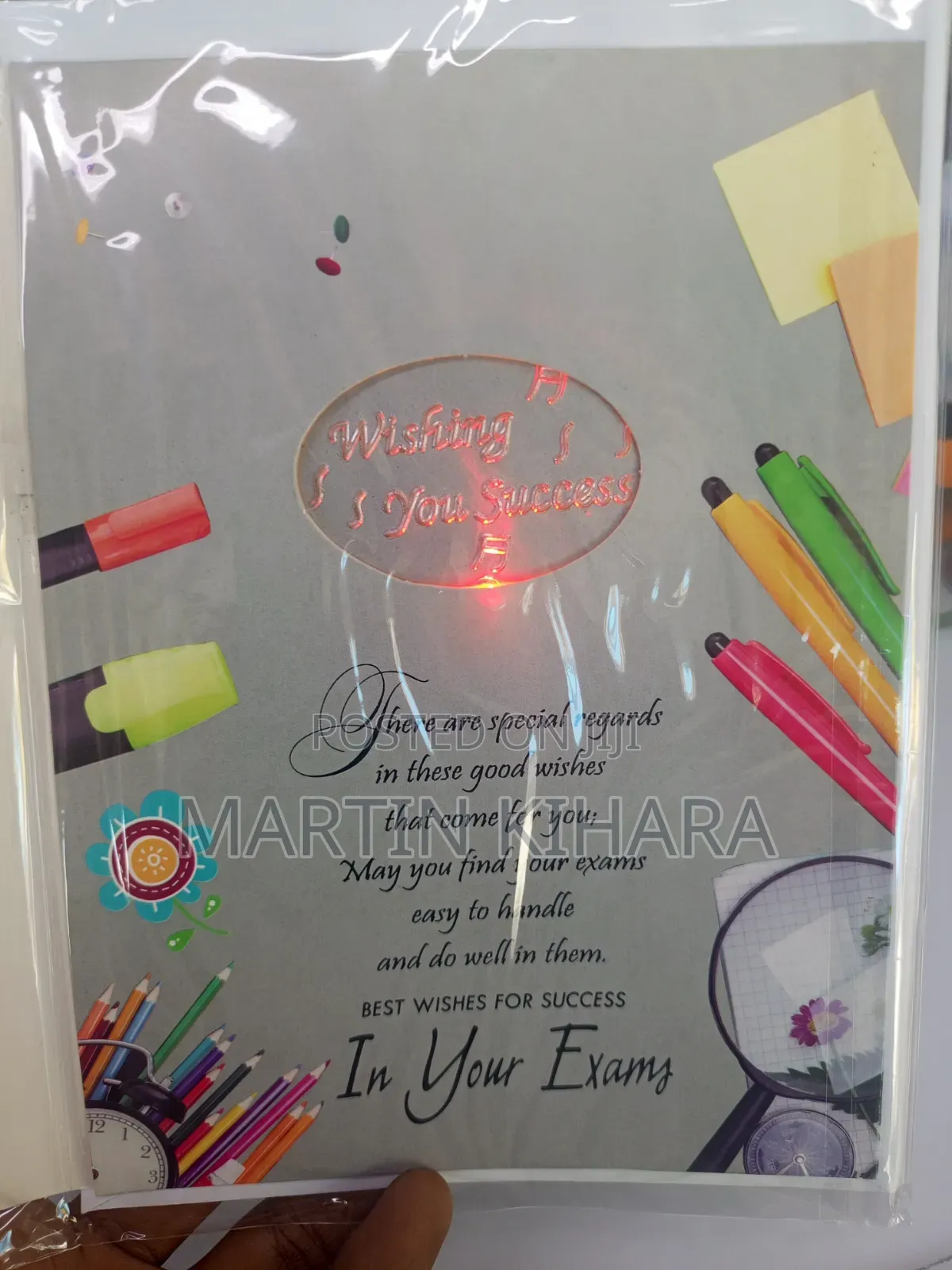 A5 Success Cards With Melody