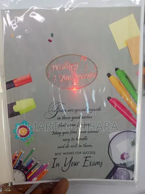 A5 Success Cards With Melody