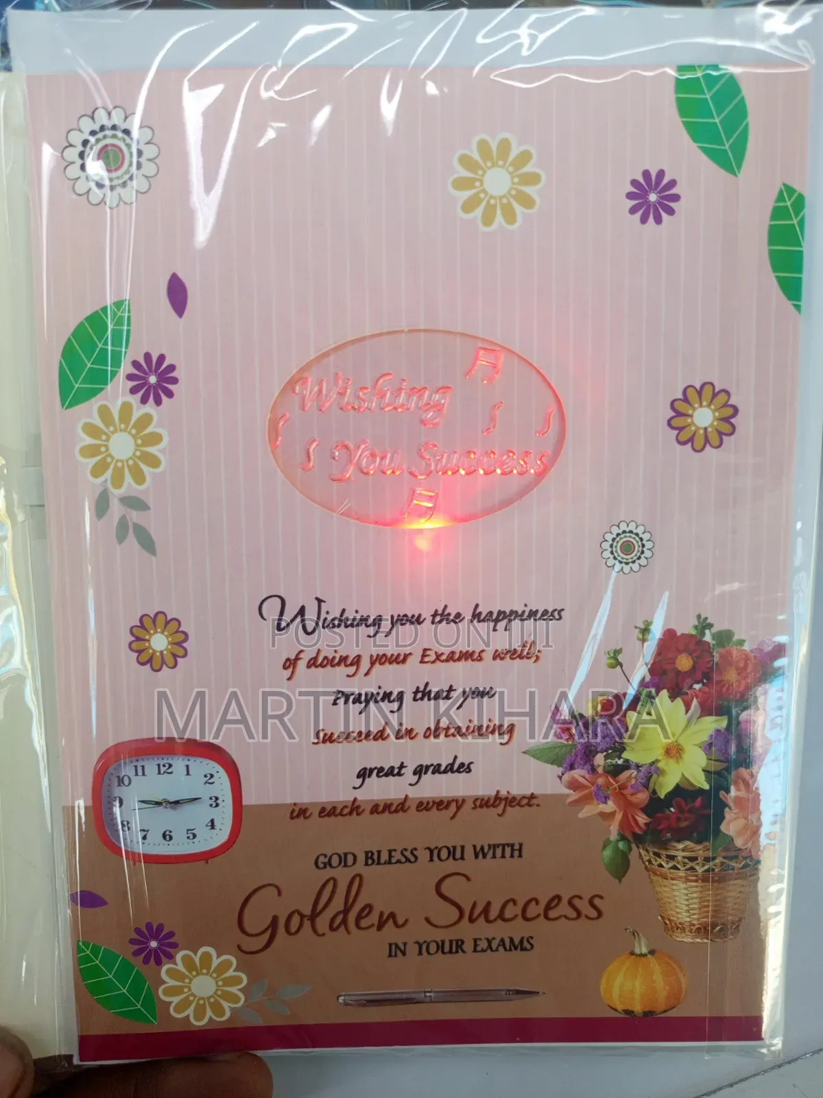 A5 Success Cards With Melody