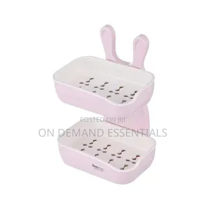 Durable Quality 
Rabbit Ear Soap Dish