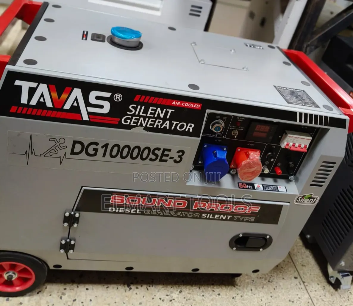 TAVAS DG10000SE-3 Soundproof Diesel Generator