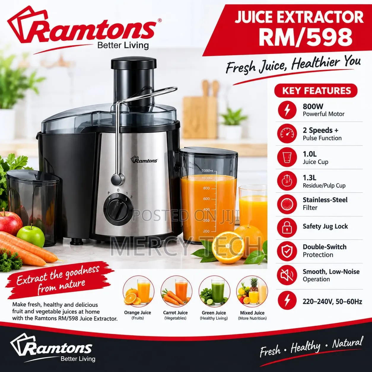 Ramtons RM/598 Juice Extractor