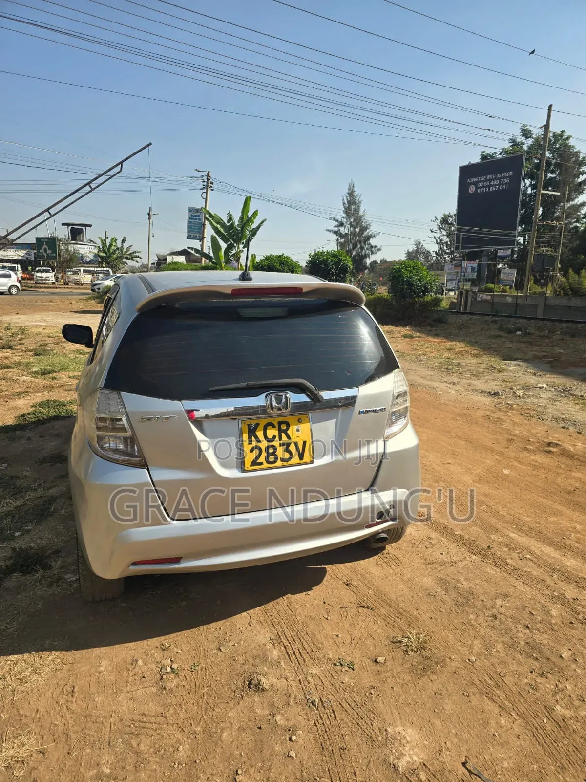 Honda Fit 2011 Silver
