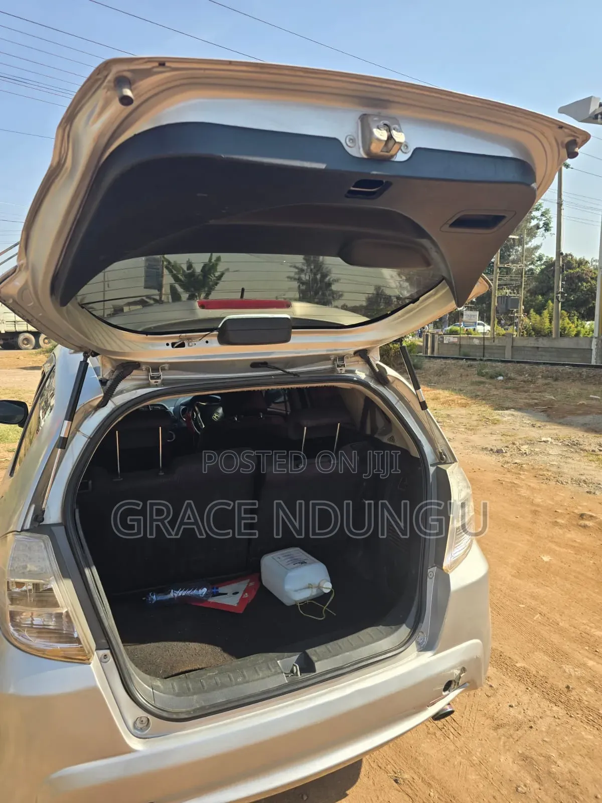 Honda Fit 2011 Silver