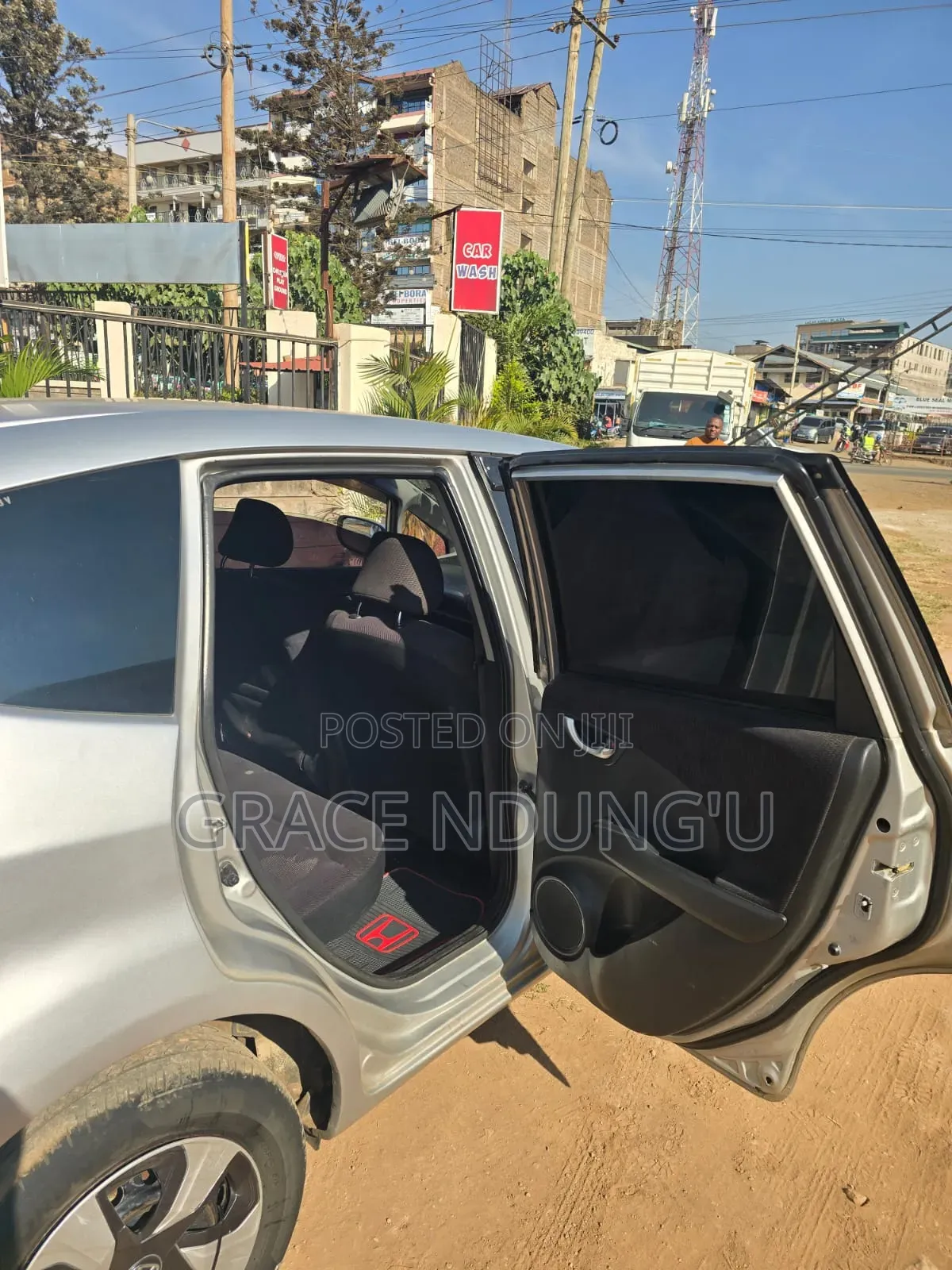 Honda Fit 2011 Silver