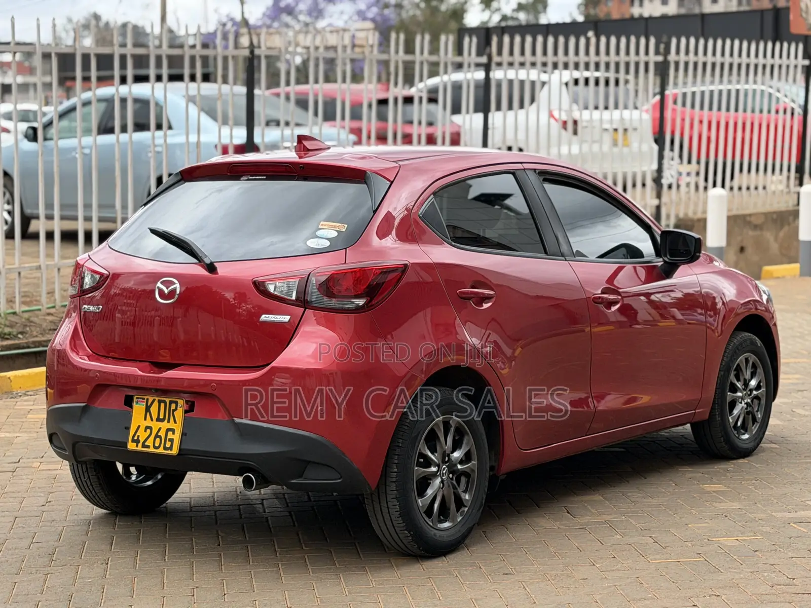 Mazda Demio 2017 Burgundy