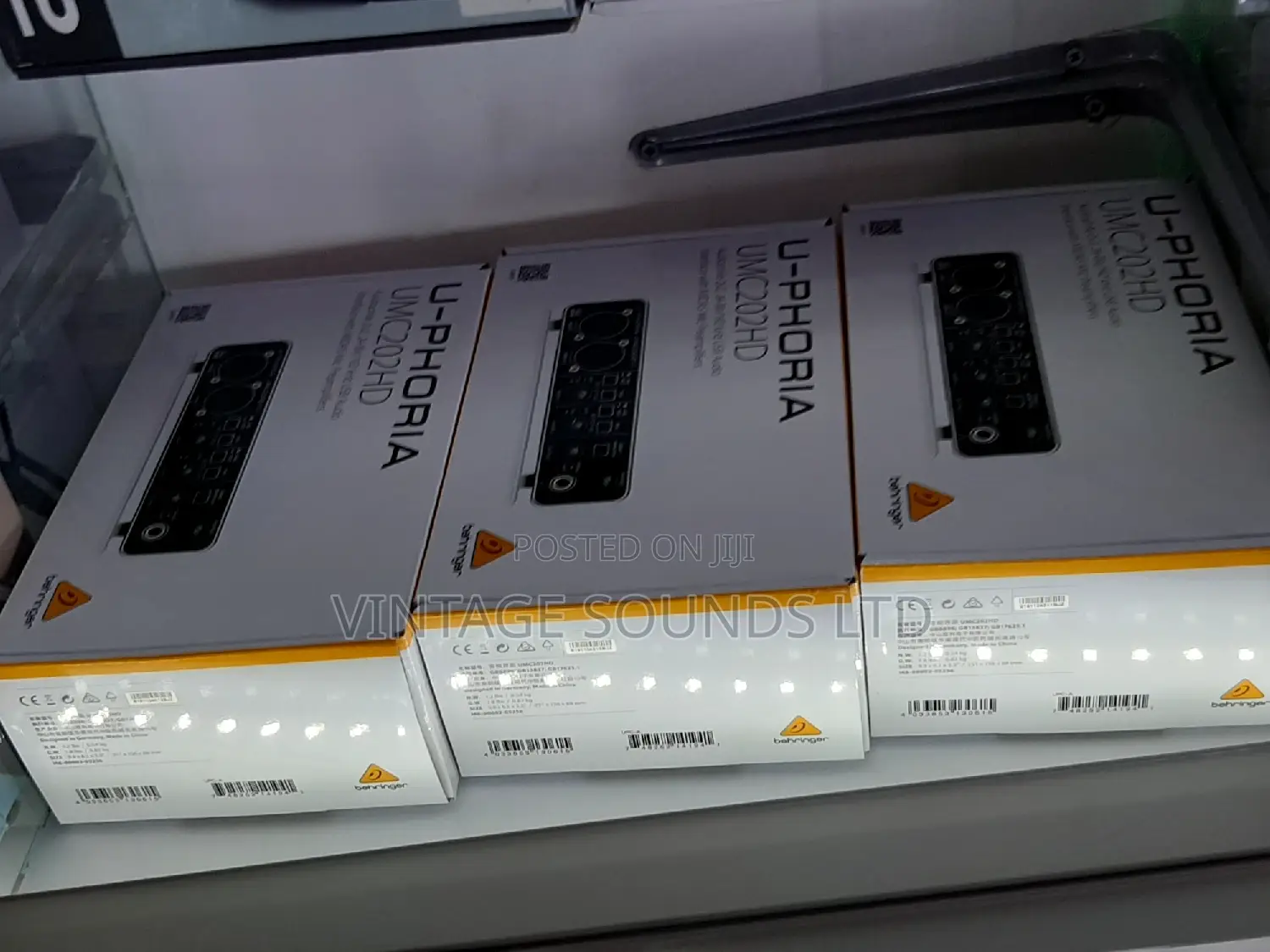 BEHRINGER U-Phoria UMC202HD 2-Channel