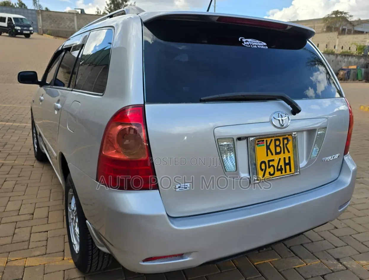 Toyota Corolla Fielder 2005 Silver
