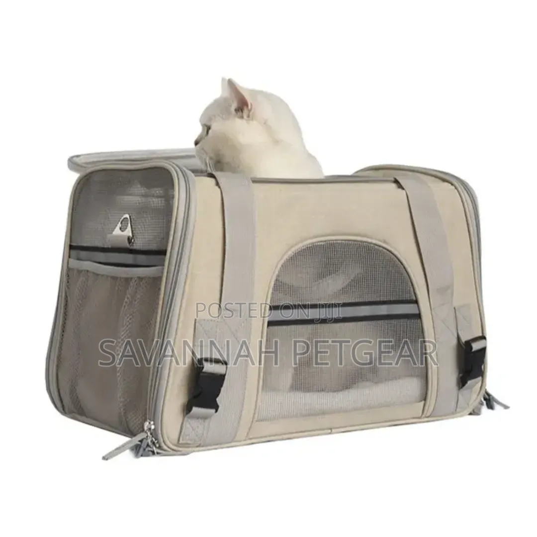 Foldable Pet Carrier Bag for Cat & Small Dog Oxford Cloth