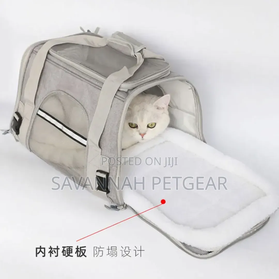 Foldable Pet Carrier Bag for Cat & Small Dog Oxford Cloth