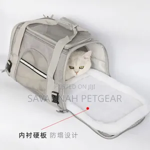 Foldable Pet Carrier Bag for Cat & Small Dog Oxford Cloth