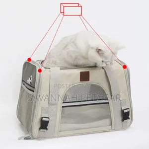Foldable Pet Carrier Bag for Cat & Small Dog Oxford Cloth