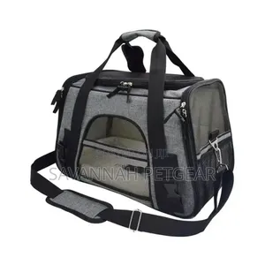 Foldable Pet Carrier Bag for Cat & Small Dog Oxford Cloth