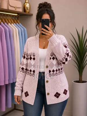 Free Size Knitted Cardigan