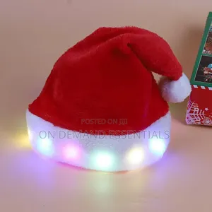 Santa Hat With Led Light