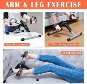 Foldable Arm and Leg Pedal Exerciser Mini Bike/Indoor Bike