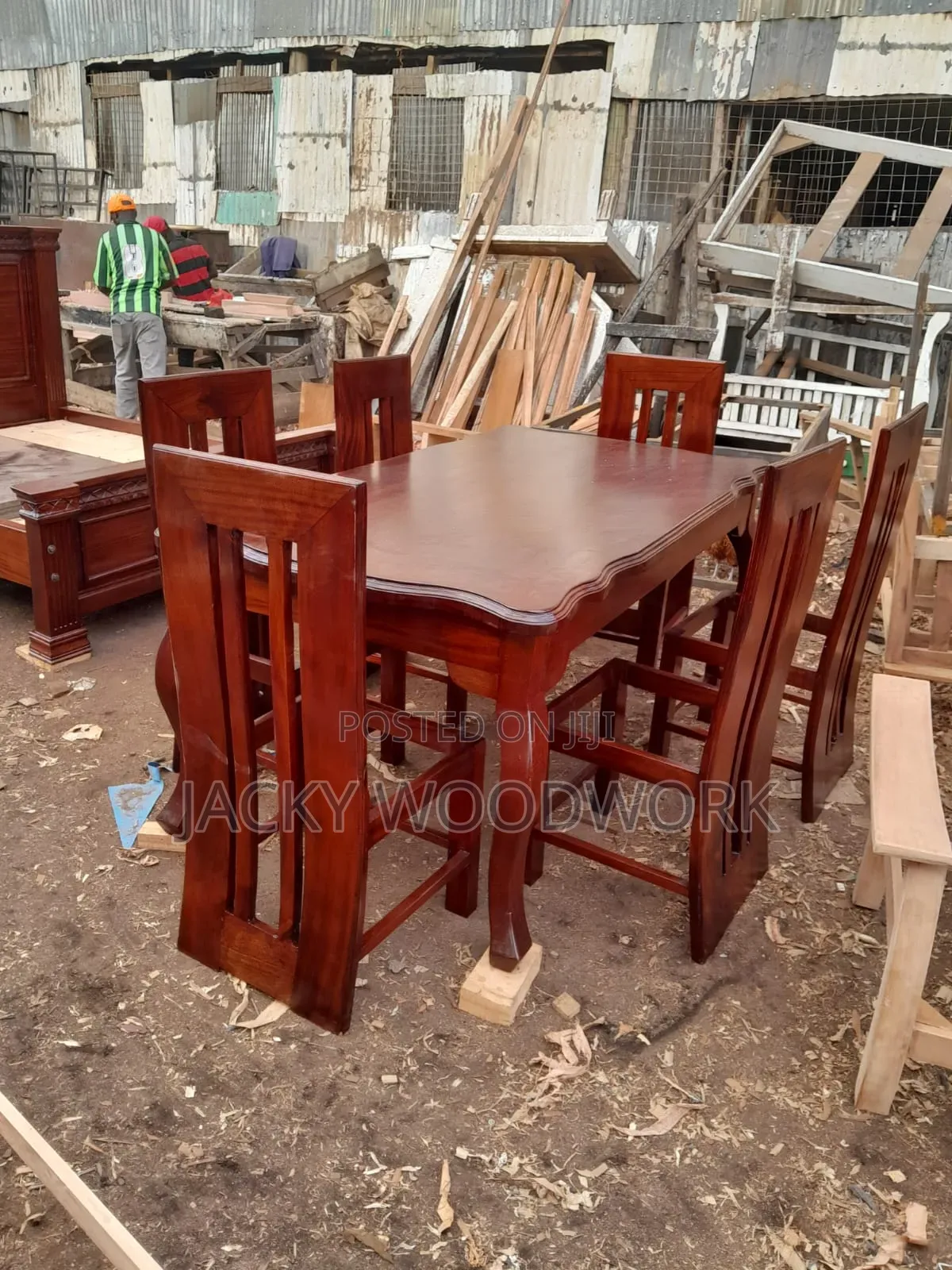 Artisan Mahogany: Warm Classic Sunlit Dining Room