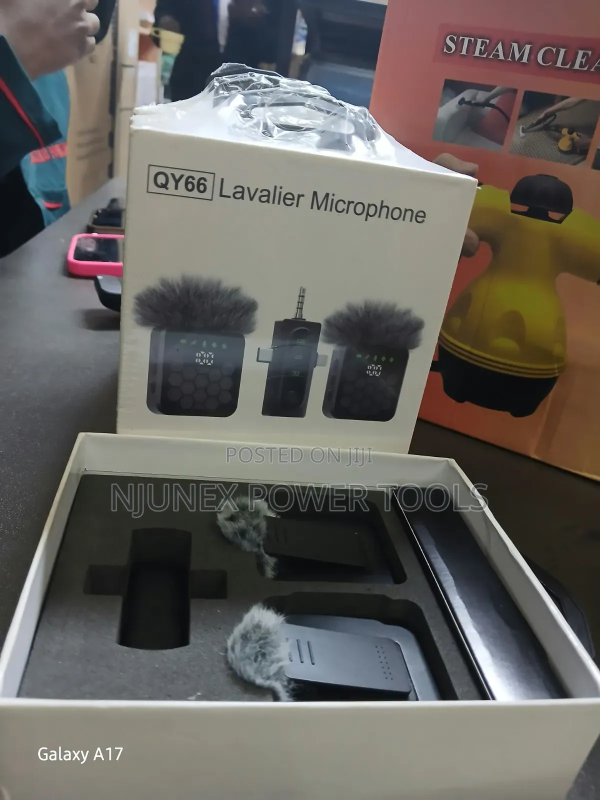 QY66 Dual Wireless Lavalier Microphone System,