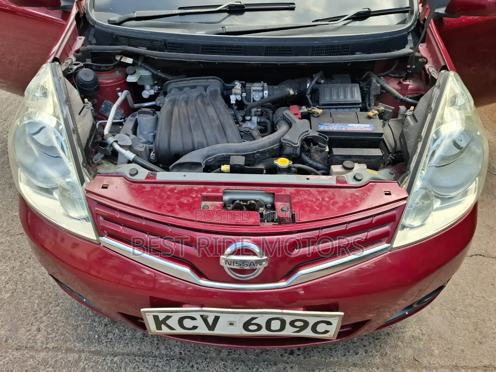 Nissan Note 1.4 2012 Red