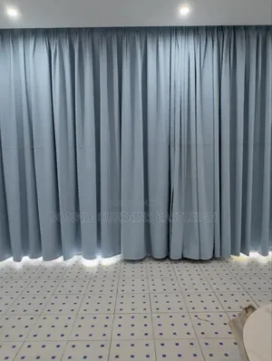 Light Blue High Quality Curtains and Sheers for Apartments