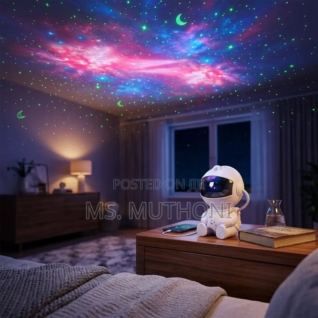 Decorative Astronaut Galaxy Projector