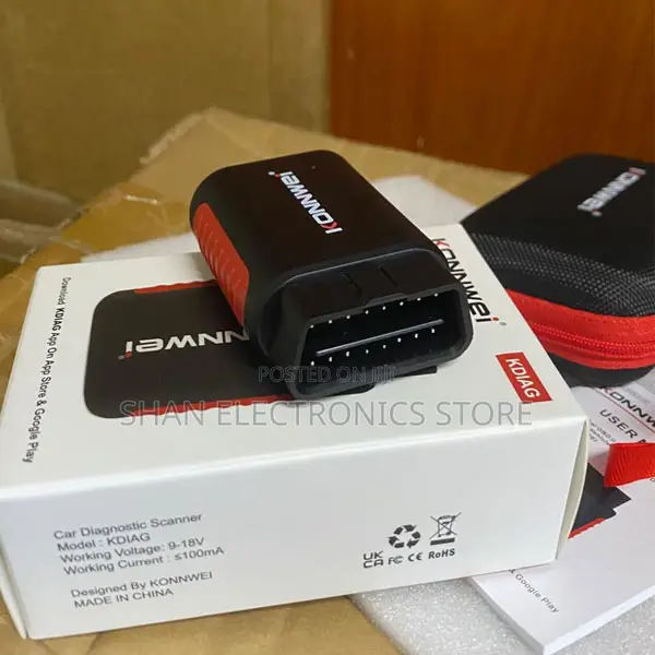 KONNWEI KDIAG OBD2 Scanner Bluetooth for iPhone, Android & Windows