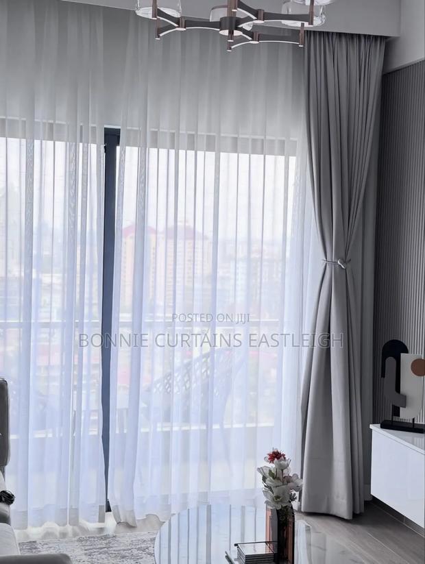 Off White High Quality Curtains for Offices - main view