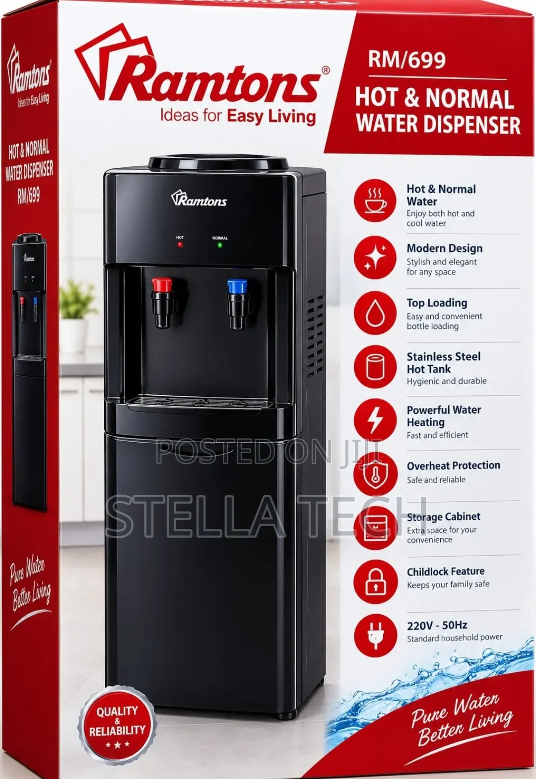 Ramtons RM/699 Hot and Normal Water Dispenser