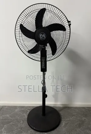 Black 16 Inches Electromate Electromate Standing Fans