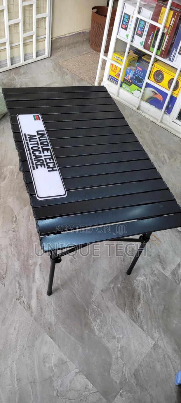 95cm Portable Folding Camping Table - thumbnail 2