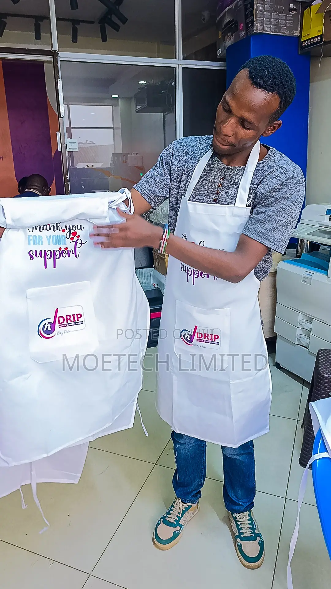 Customized Branded Items at Moetech