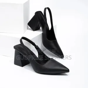 Back Slit Heels