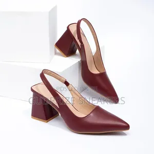 Back Slit Heels