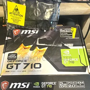 MSI GeForce GTX 710 2GB GDRR3 64-Bit Graphics Card