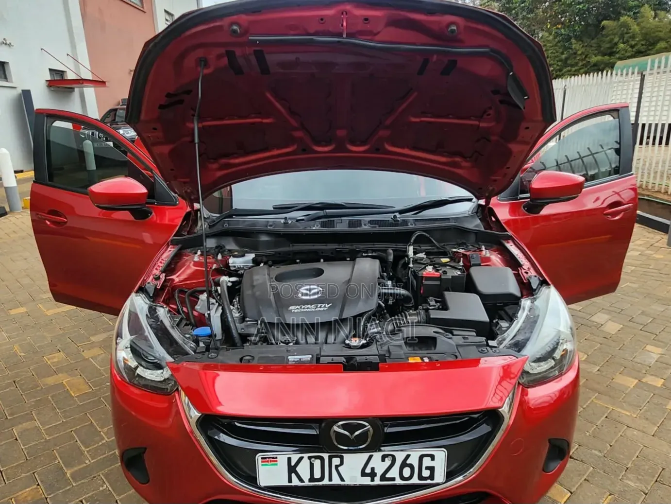Mazda Demio 2017 Red